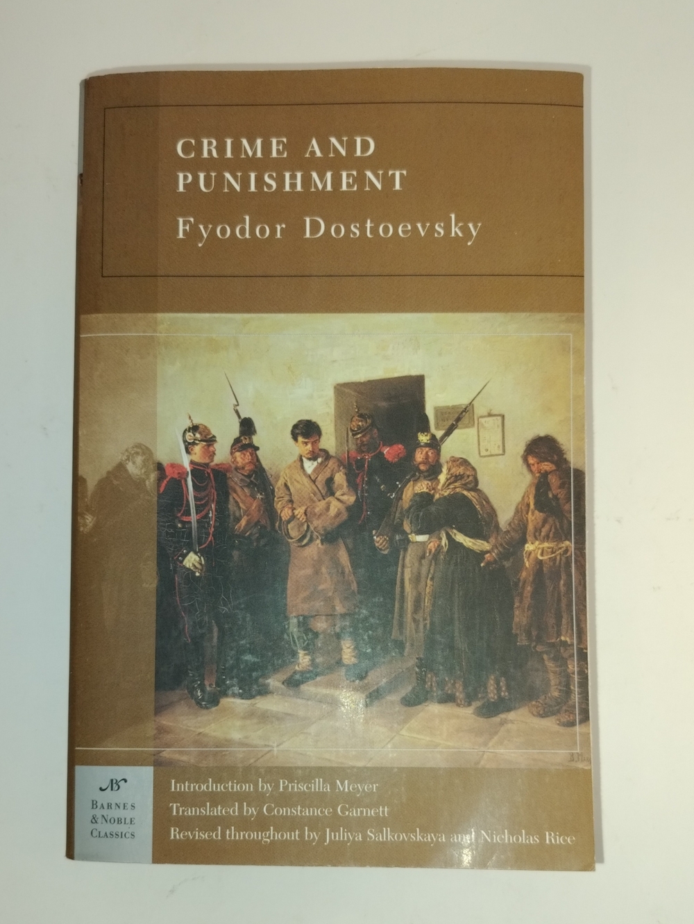 Crime And Punishment Dostoevsky Paperback Book Barnes & Noble Classics VTG 2007